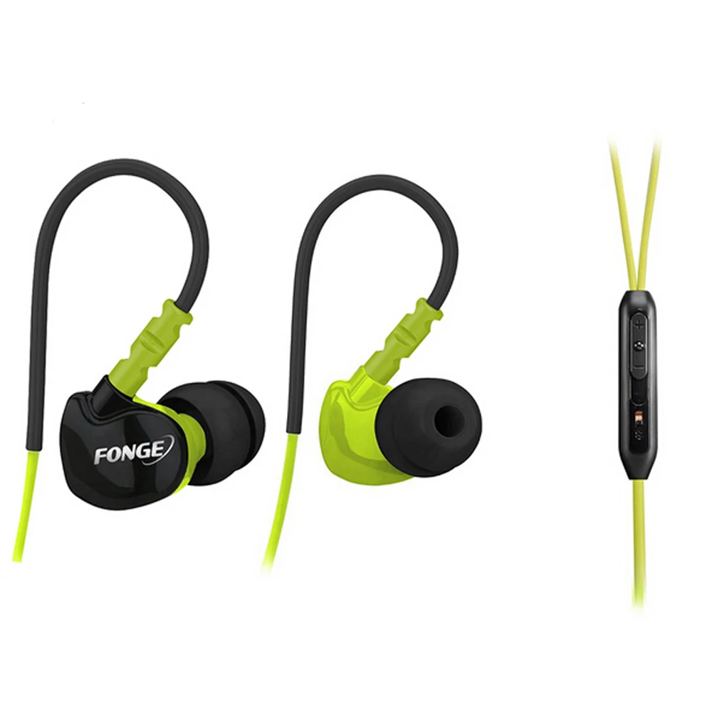 FONGE Hifi Проводные лучшие наушники гарнитура в ухо для телефона iPhone Samsung с