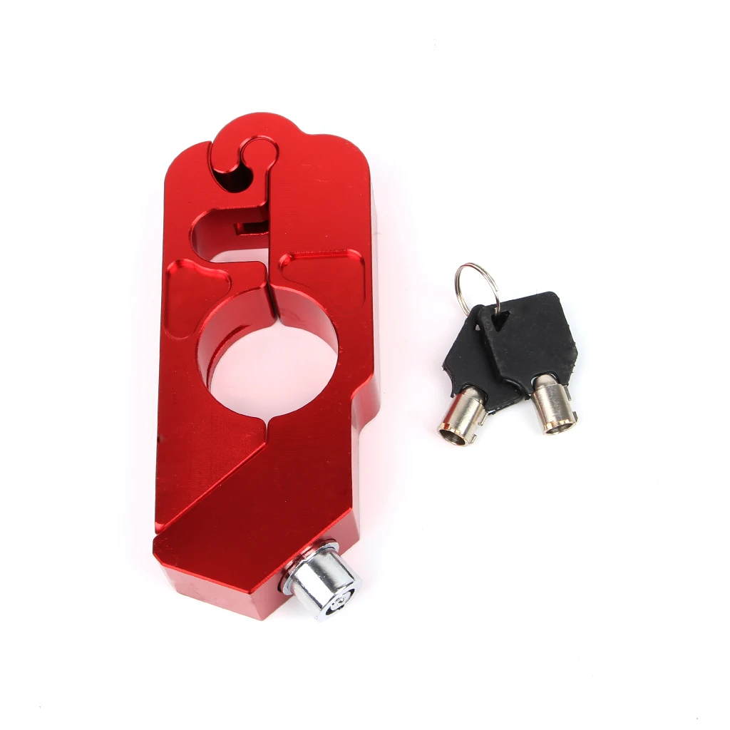 Новый замок на руль мотоцикла скутер ATV тормоз безопасность защита от кражи для