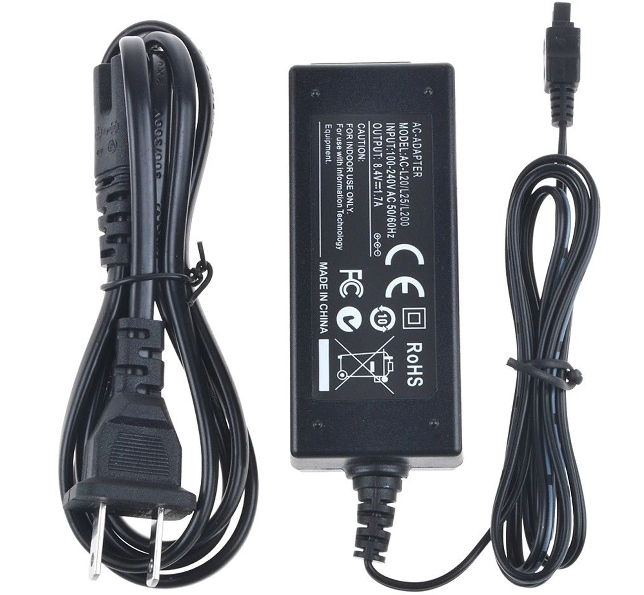 Зарядное устройство для адаптера питания переменного тока Sony DCR-SR35 DCR-SR45 DCR-SR55 DCR-SR75