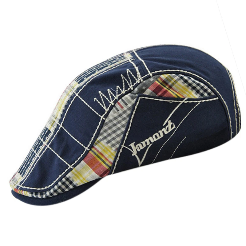 Jamont повседневная мужская хлопковая Лоскутная берет для мужчин и женщин