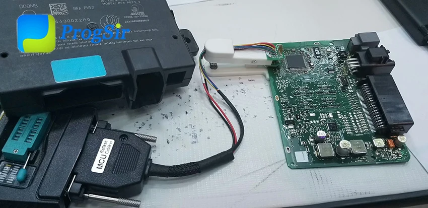 MCU Reflash с специальный зажим адаптер для Land Rover для Jaguar KVM пайка не требуется работать с VVDI Prog