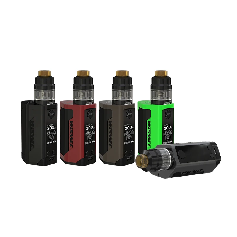 Wismec электронные сигареты рел RX GEN3 комплект 300 Вт Box Mod Vape и гном распылитель 2 мл с WM