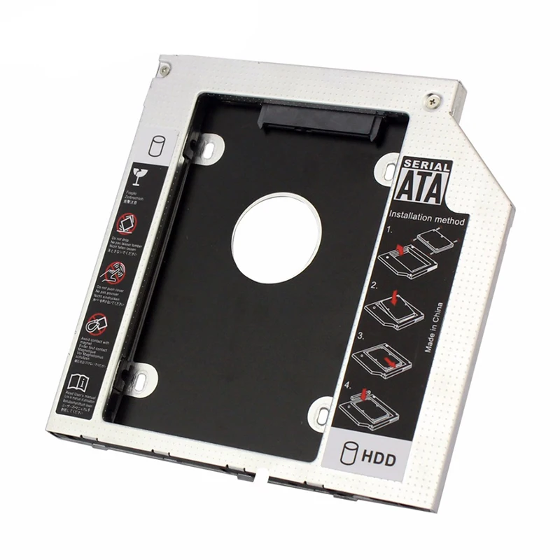 Кронштейн для жесткого диска INGELON 12 7 мм SATA 3 0 адаптер SSD накопителя Optibay HDD Caddy DVD CD ROM