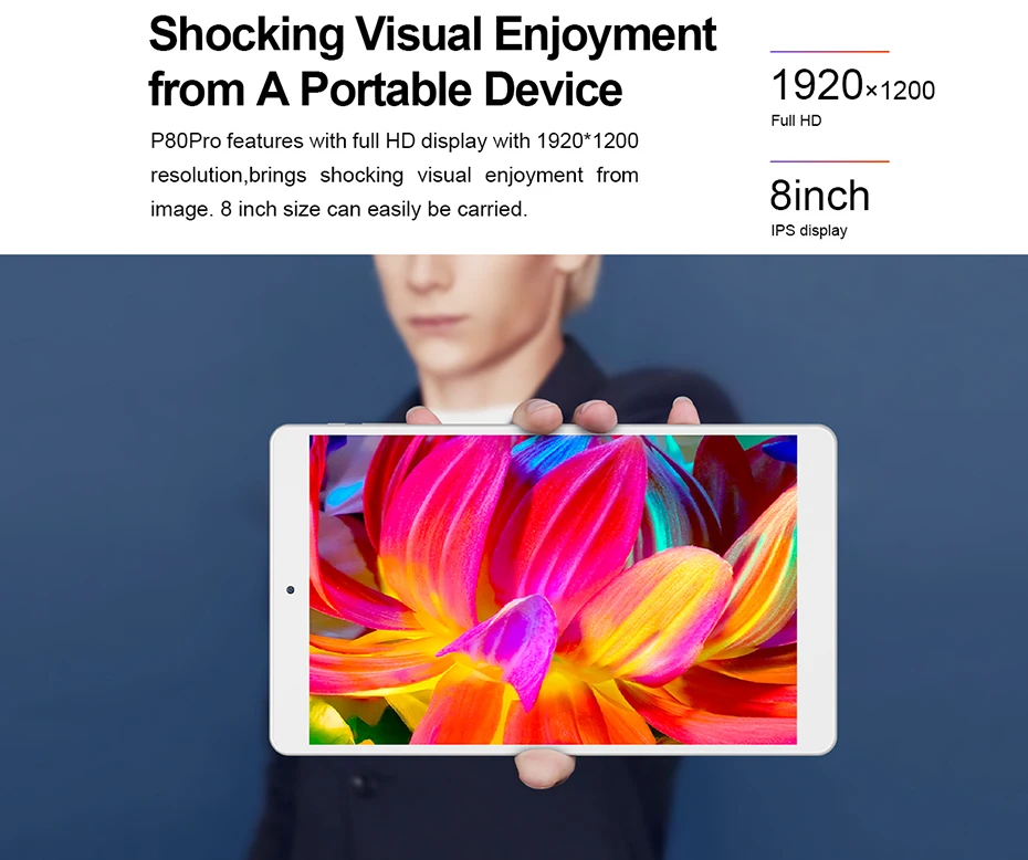 Teclast P80 Pro Android 7,0 MTK8163 четырехъядерный планшетный ПК 3 ГБ ОЗУ 32 Гб ПЗУ 1,3 ГГц двойной WiFi gps HDMI Две камеры 1920*1200