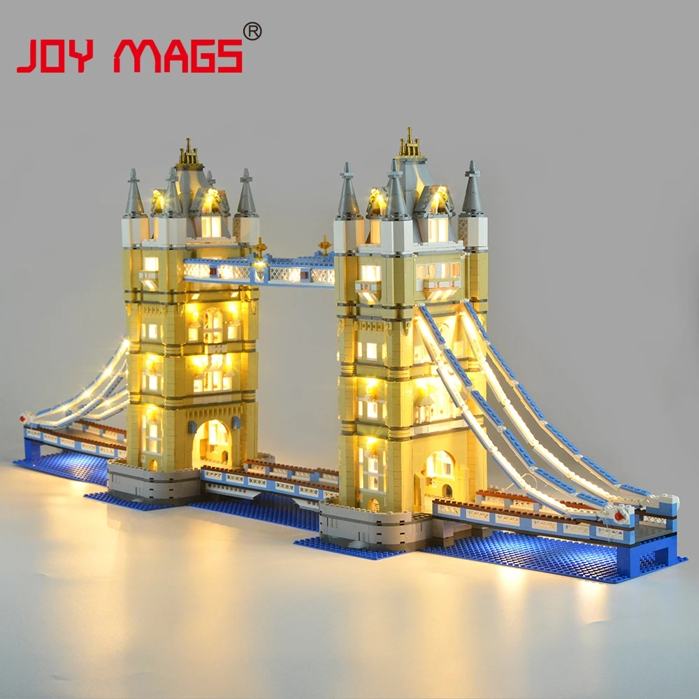 Комплект со светодиодсветильник кой JOY MAGS для лондонской башни 10214 совместим с 17004