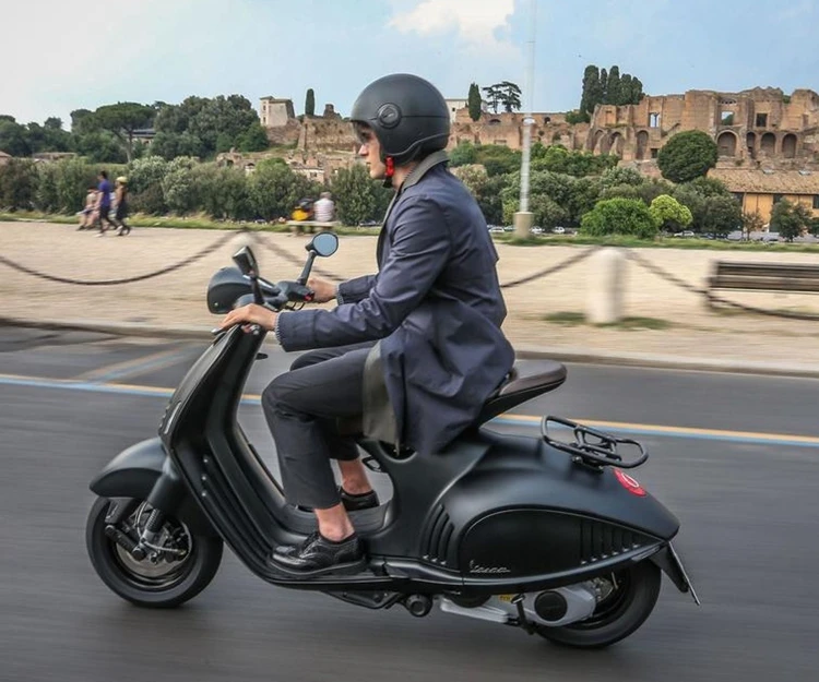 Художественный Ретро стиль 1/12 специальный литой металл VESPA 946 мотоцикл Настольный дисплей Коллекция Модель