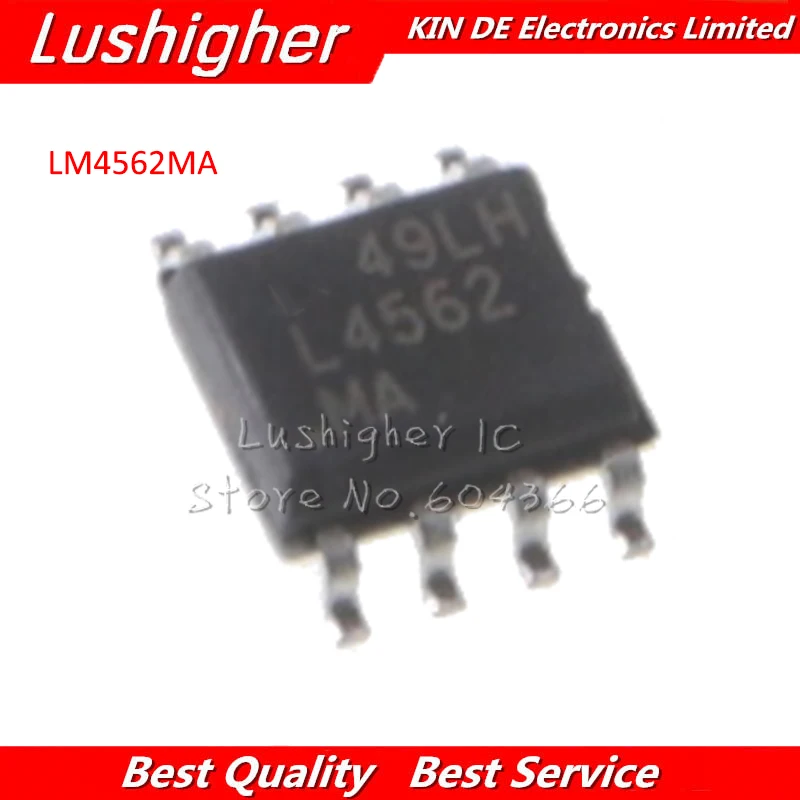 

10 шт. LM4562MA LM4562MAX LM4562 L4562MA SOP8 SMD