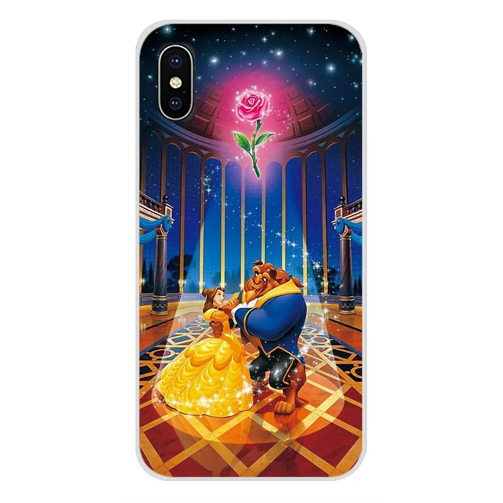 Beauty Beast Rose Princess For Huawei Nova 2 3 2i 3i Y6 Y7 Y9 Prime Pro GR3 GR5 2017 2018 2019 Y5II Y6II Mobile Phone Skin Cover | Мобильные