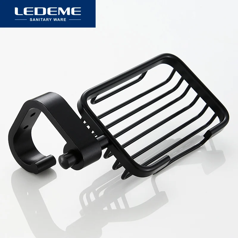 Алюминиевая Подставка для мыла и душа LEDEME держатель лоток ванной аксессуары