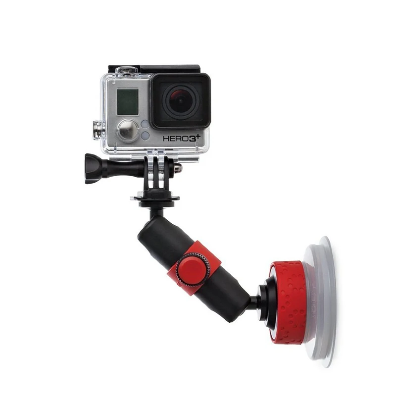 Go pro автомобильный держатель на присоске для крепления штатива экшн камер xiaomi yi