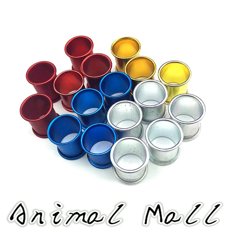 1000 шт. 8 мм кольца для ног голубя Алюминиевые инструменты идентификации птиц 4