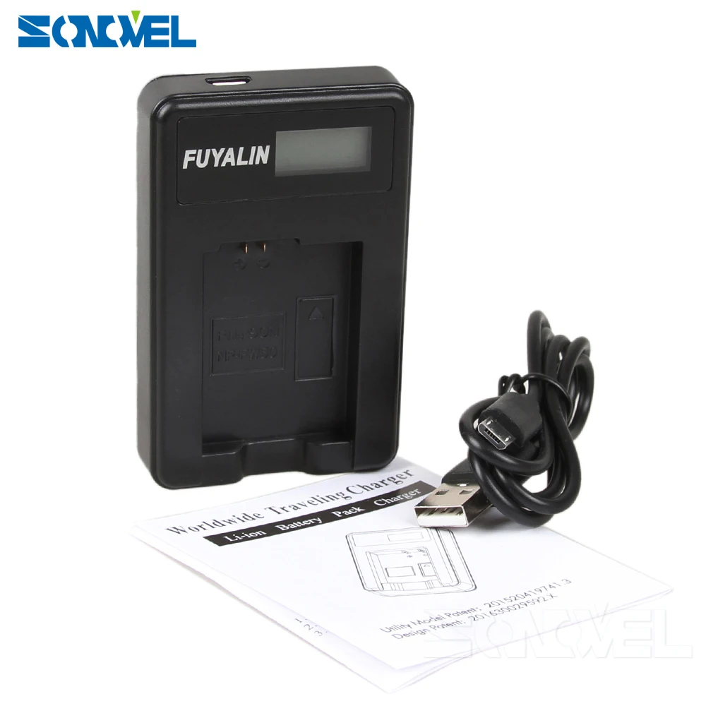 Зарядное устройство USB для аккумулятора с ЖК дисплеем|charger for|display usb chargercharger for sony |