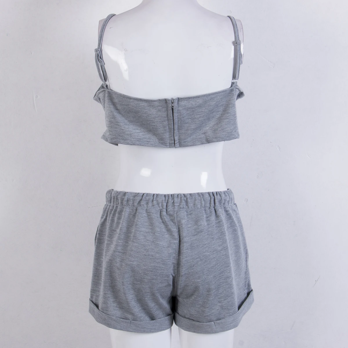 Модный летний повседневный комплект из двух предметов жилет + шорты одежда для