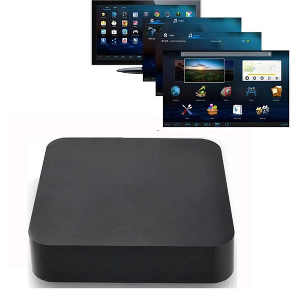 S805 Quad Android 4 42 игровая ТВ приставка Full HD 1080 P WiFi Smart set 1G + 8 GB|ТВ-приставки и