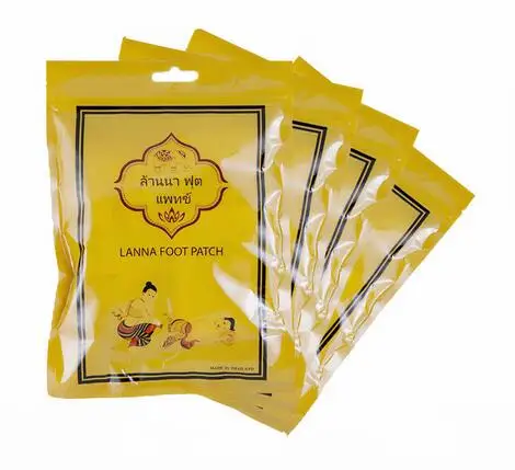 Патчи для ног от боли в пятке Таиланде клейкие Пластыри детоксикации токсинов
