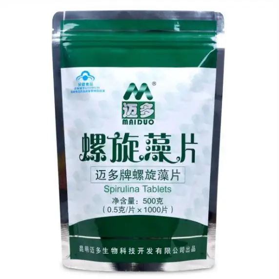 1000Pcs spirulina organic 100% Pure Natural Organic Spirulina Tablet protein supplements chlorella | Дом и сад