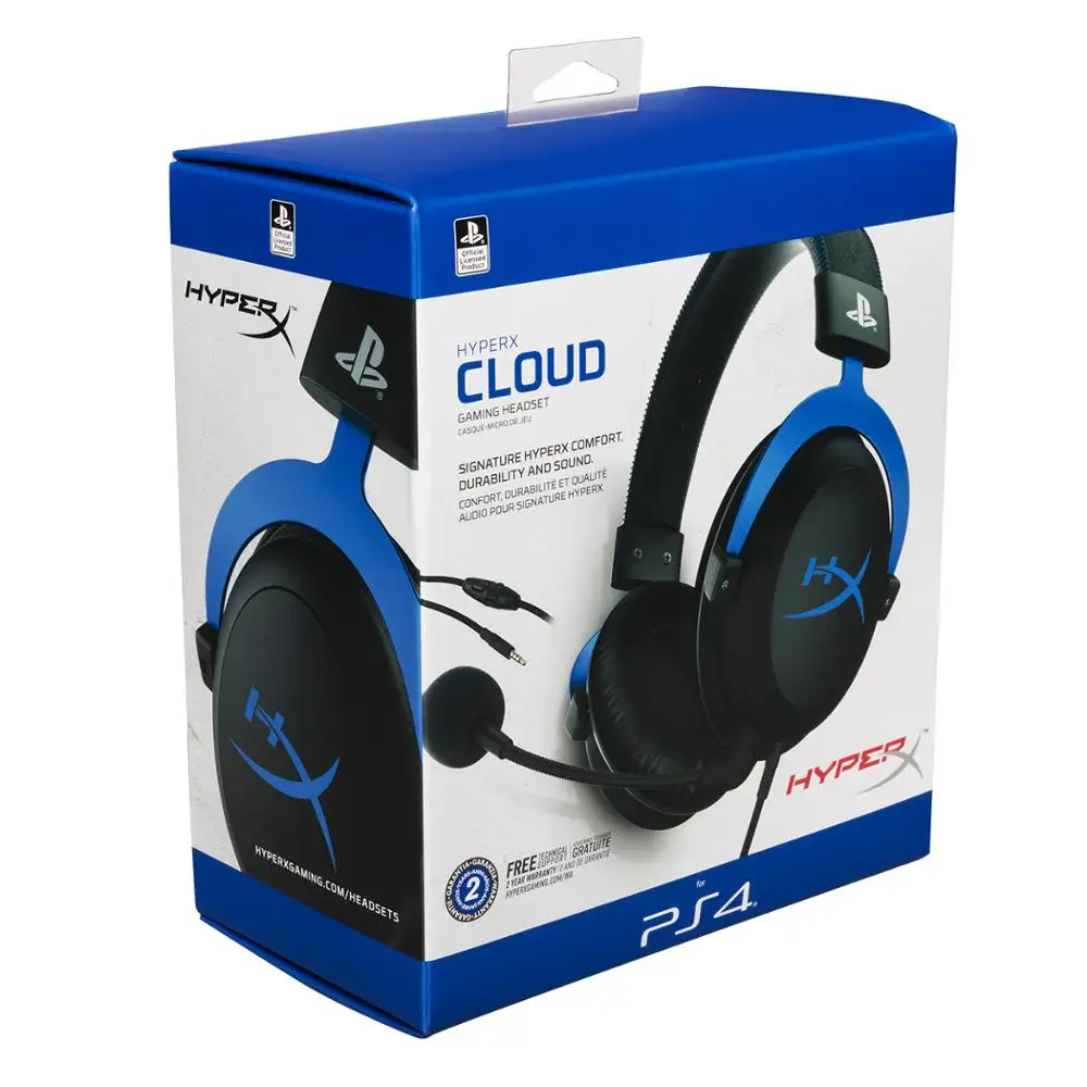 Игровая гарнитура Kingston HyperX Cloud игровая наушники с микрофоном для систем PlayStation4 |