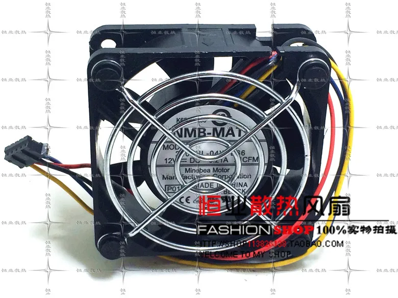 Бесплатная доставка, NMB 2408NL-04W-B66 60X60X20MM 6 см 60 мм DC 12 В 0,21a Инвертор Вентилятор охлаждения