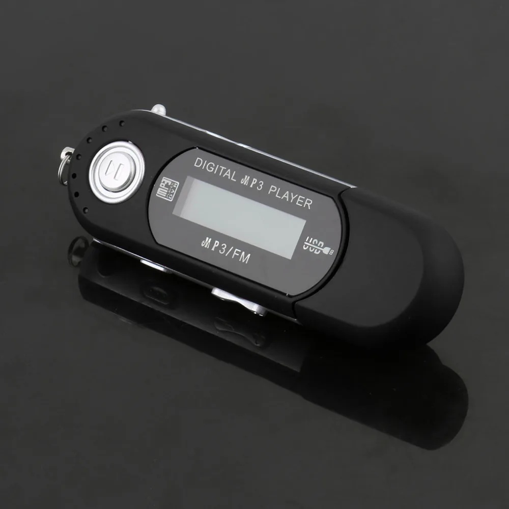 Мини флеш-диск USB 2,0 высокая скорость передачи ЖК-дисплей MP3 музыкальный плеер подсветка на ЖК-дисплей обеспечивает четкий дисплей 3 цвета
