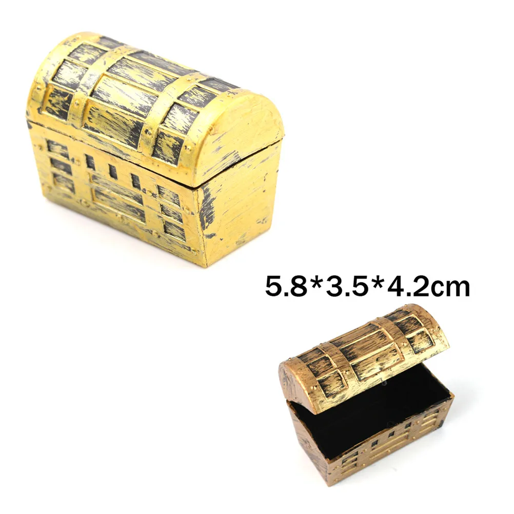 1 шт. Пиратская шкатулка для украшений декор кукольного домика 1:12 1:6 миниатюрный