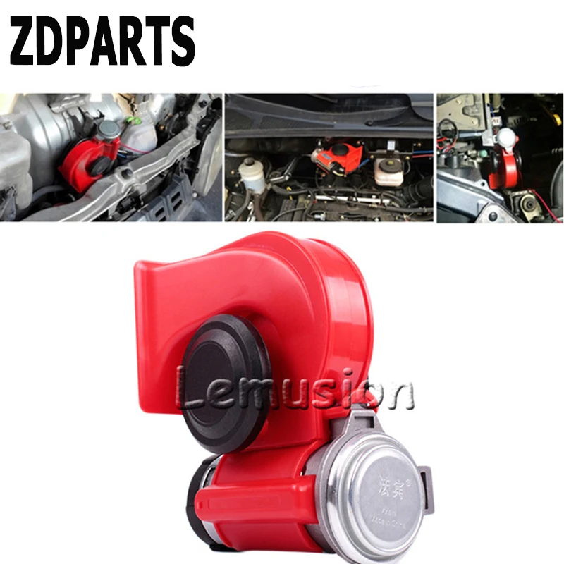 

ZDPARTS For Honda Civic Accord Fit CRV HRV Toyota Corolla Avensis Rav4 Fiat Car Automobiles 12V 130db Two-Tone Snail Air Horn