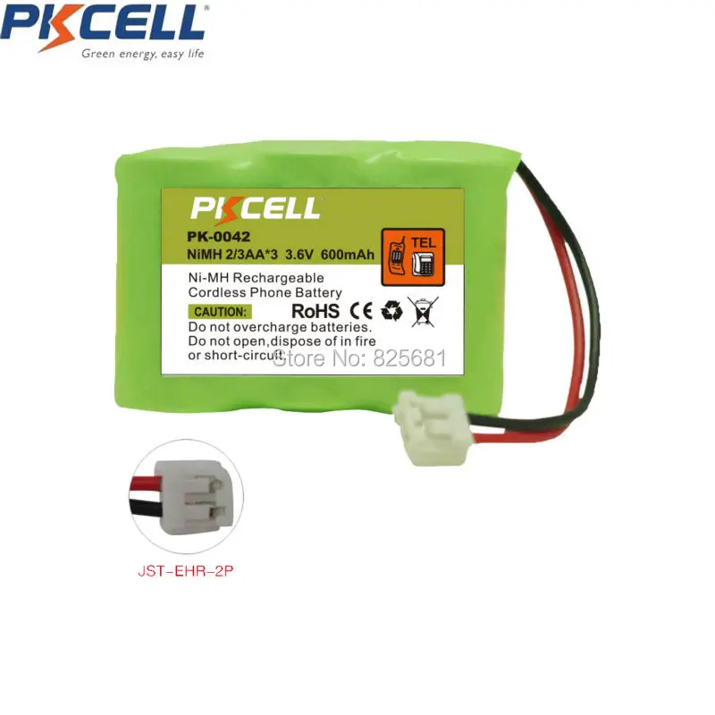 Аккумуляторная батарея для телефона 3 6 В 2/3AA * 600 мА · ч|battery 3.6v|battery abattery battery |