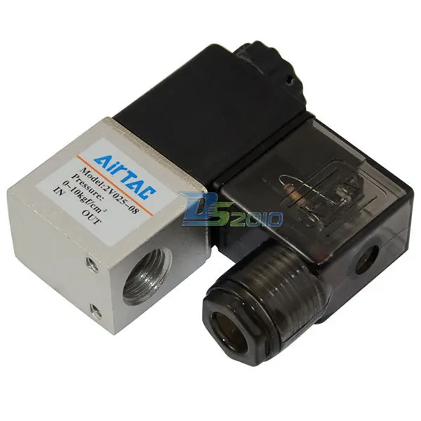 солинойдный клапан Хорошее Качество NPT1/4 &quotAC 220 В 2 путь позиция Пневматический