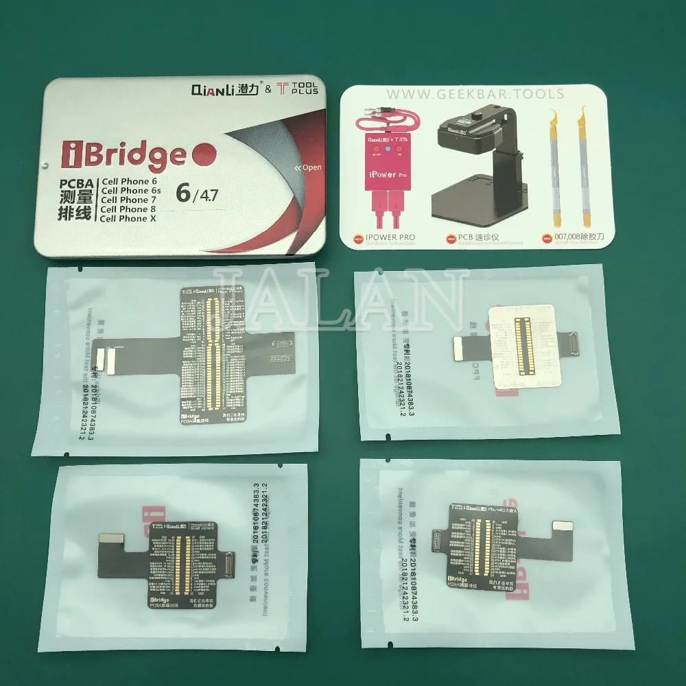 QIANLI IBridge Тестовый Кабель для iPhone 8 Plus материнская плата/дисплей/задний штекер/Передняя камера осмотр запасной гибкий кабель
