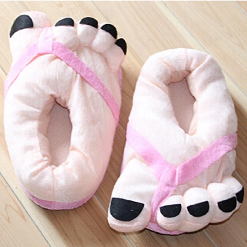 Оптовая продажа домашние тапочки женская обувь забавные зимние теплые хлопковые