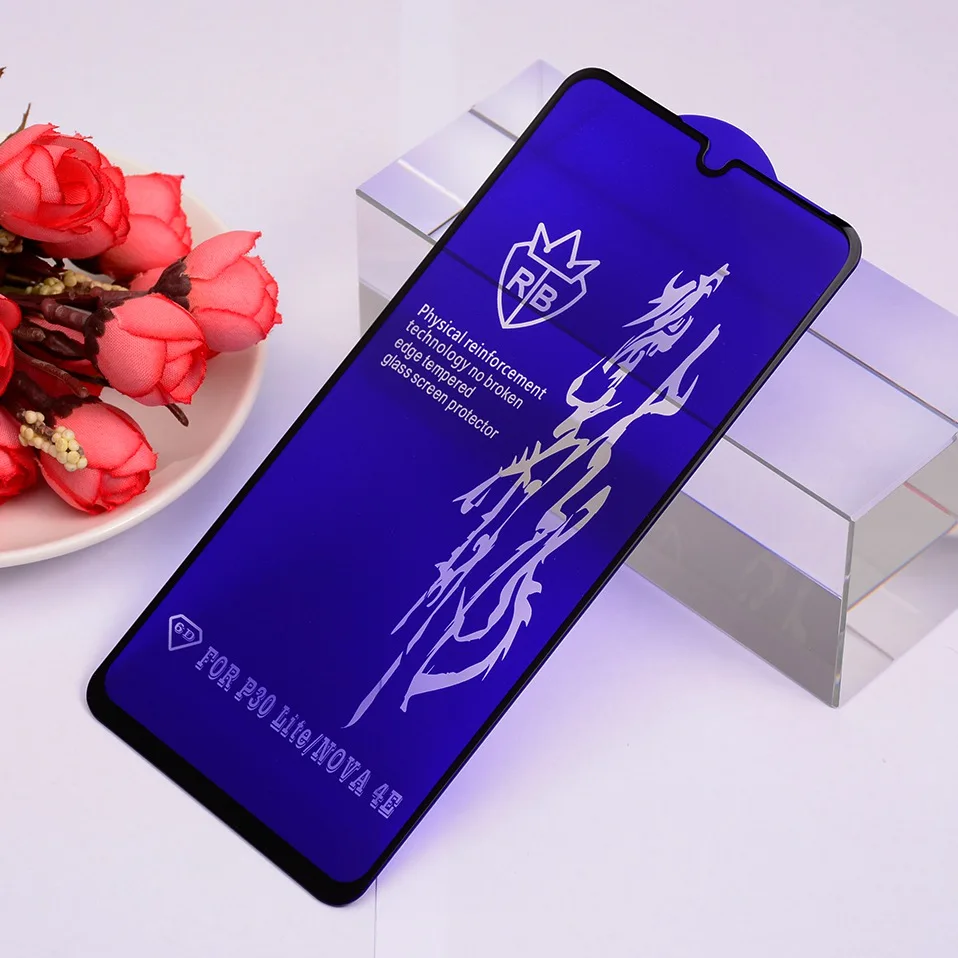 6D стекло для huawei Honor View 20 V20 9X 7X P30 Lite P20 Pro P Smart Z закаленное стекло для huawei mate 20 Lite Nova 4 5 3 3i