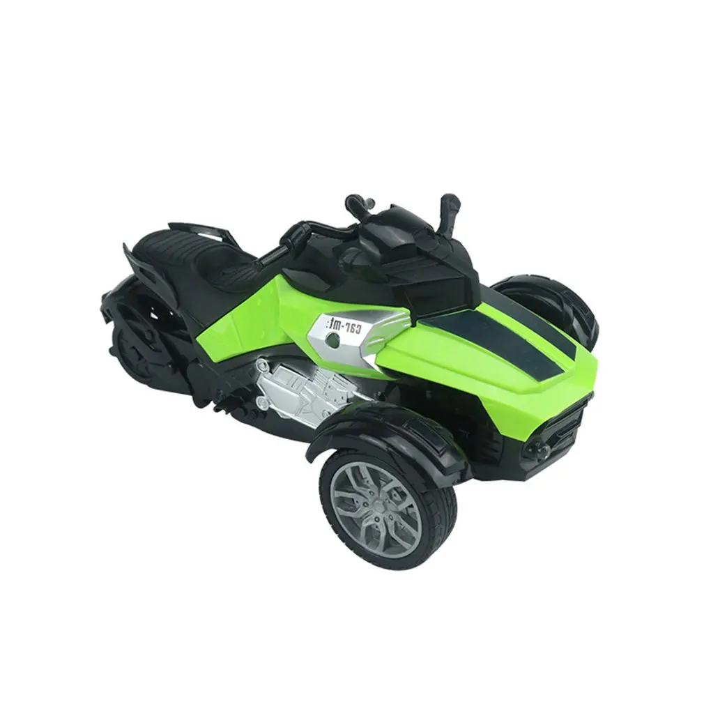 1/14 4CH инфракрасный пульт дистанционного управления RC автомобиль высокоскоростной гоночный 3 колесный ATV готов к запуску мотоцикл трехколесный велосипед внедорожный автомобиль игрушка