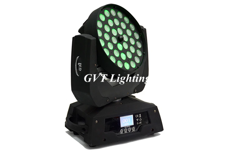 6 шт./лот 36*12 Вт 4 в 1 RGBW Смешивание цветов dmx zoom led moving head wash lyre light|led moving|led headwash |