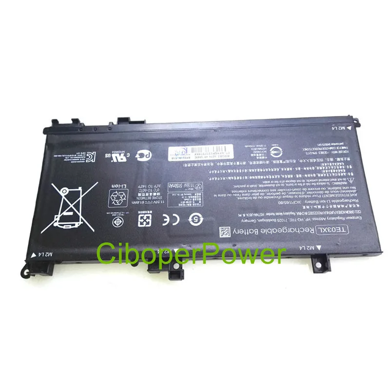 Аккумуляторы для ноутбуков оригинальное качество 849910 850 TPN Q173 Pavilion 15 UHD TE03XL|original