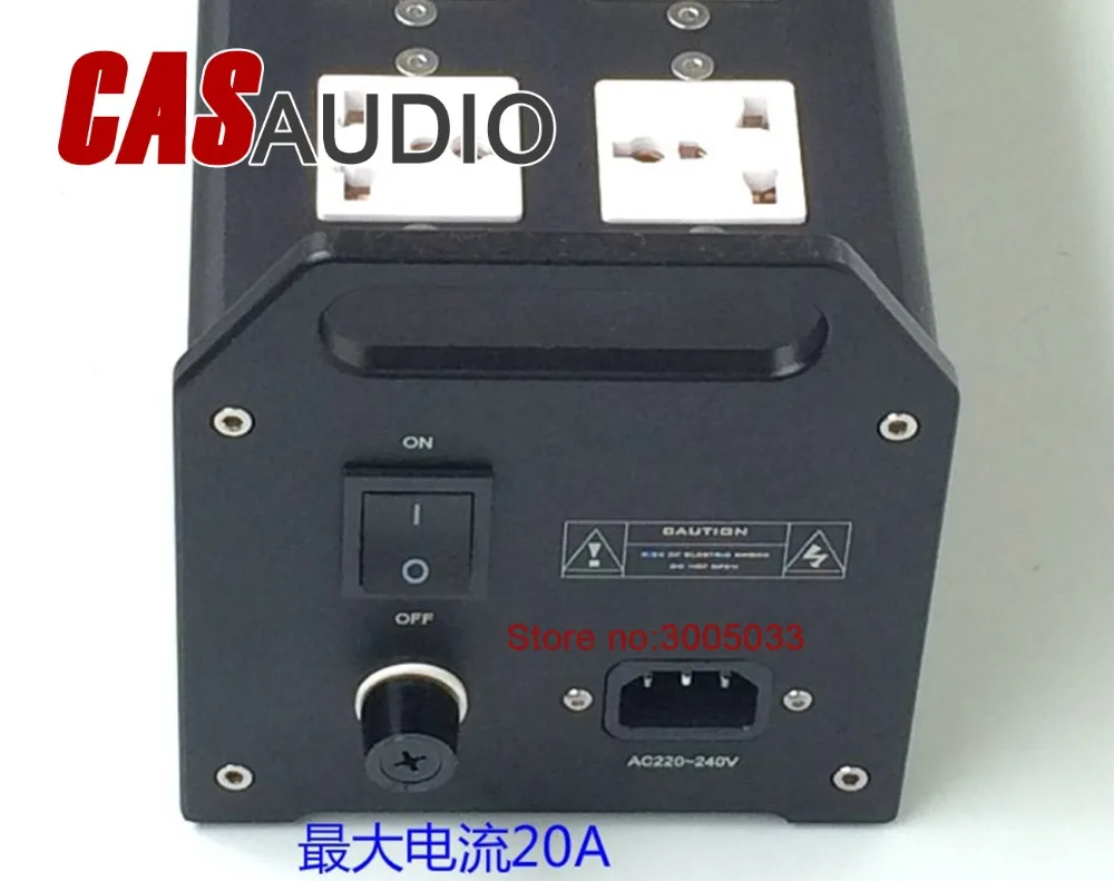 Разъем силового фильтра премиум-класса PW1 20A для аудио hi-fi со светодиодным