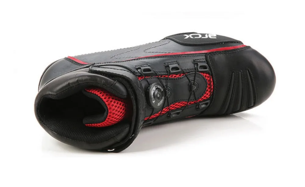 Новое поступление мотоциклетные кожаные сапоги, Cruiser Touring Biker мотоциклетные сапоги для верховой езды с системой Boa Closure