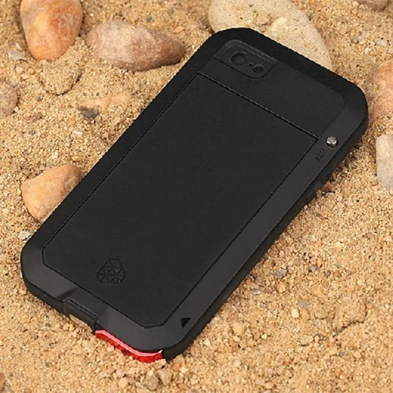 Сверхпрочный чехол для iPhone 5c роскошные бронированные металлические Чехлы Doom 6 7 8