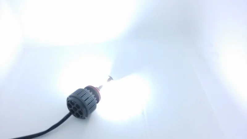 

Simple home made car bulb V16 turbo C-- LED Headlight 30w 3600lm 12V H8 H9 H11 DRL lamp source auto accessories parts system