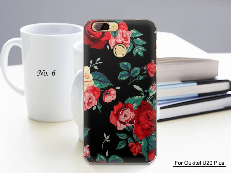JURCHEN Капа чехол для Oukitel U20 плюс силиконовый чехол ТПУ задняя крышка для Oukitel U20 плюс Чехол для телефона чехол мультяшный милый мягкий 5,5"