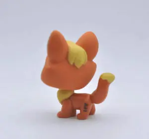 Littlest Коллекция собак оранжевой лисы ребенок мальчик девочка фигурка игрушка