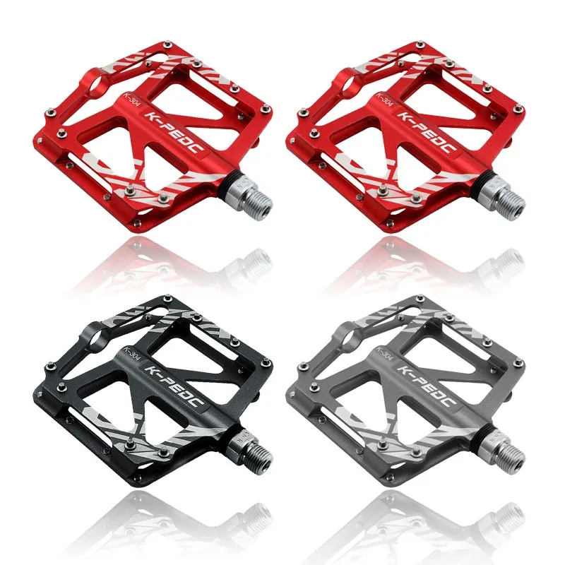 Bicycle Aluminum/Alloy Mountain Bike Pedals Road Cycling Sealed 3 Bearing BMX UltraLight bike Pedal Parts | Спорт и развлечения
