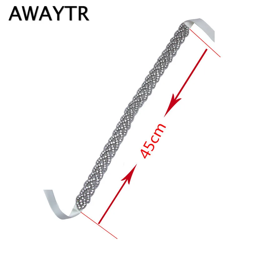 

Women's Rhinestones Handmade Belt Wedding Dress Belt Accessories Marriage Bridal Sashes Can Customize Any Size