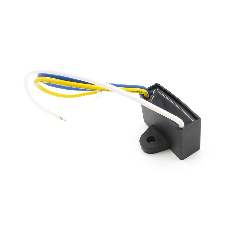 CBB61 1 мкФ + 2 250 V 3 провода КОНДЕНСАТОР моторного двигателя Электрический