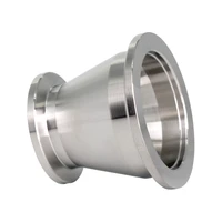 38mm to 32mm 1 5 1 25 sanitary ferrule reducer fittings to tri clamp stainless steel ss304 reducer