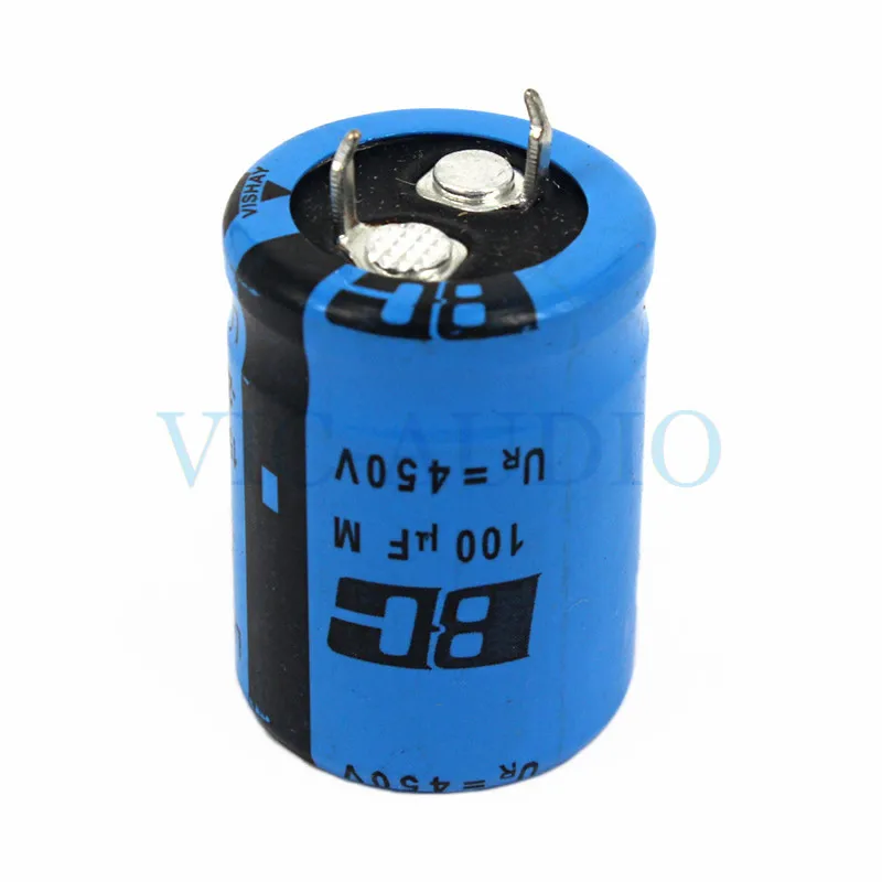 DIY аксессуары для усилителей HIFI конденсатор VISHAY BC 450 в 100 мкФ емкостные усилители