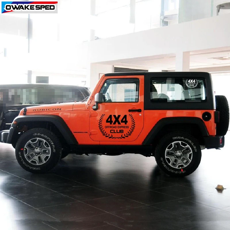 Виниловая наклейка для внедорожников 4x4 Стайлинг автомобиля боковое украшение