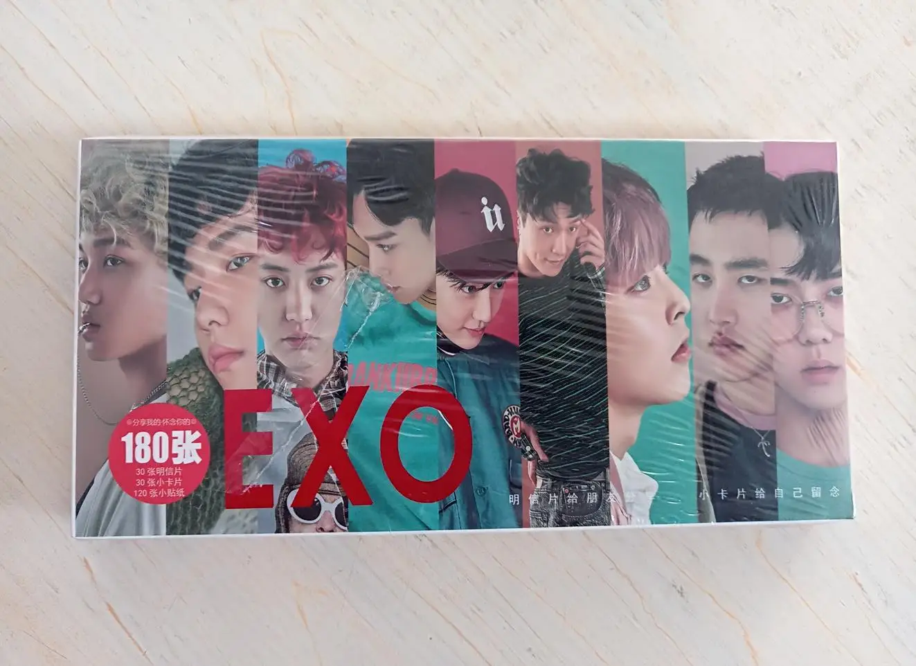 KPOP 2019 Горячая открытка EXO LUHUAN suho открытки k pop LU HUAN наклейка LOMO карта K POP exo M L|album