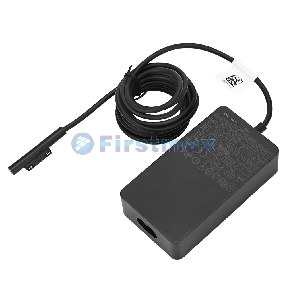 15V 2.58A 44W 1800 планшетный ПК зарядное устройство для microsoft Surface Pro 6 Surface Book 2 13,5 дюймов модель 1834 withoutNvidia GPU