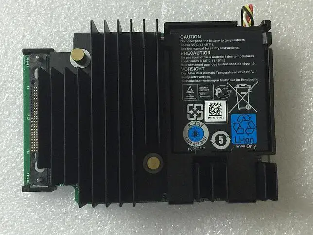 RaidStorage PowerEdge RAID контроллер H730 WMVFG Mini Новый 8 Порт 1 ГБ кэш память 12 ГБ/сек. RAID0.1.5.6