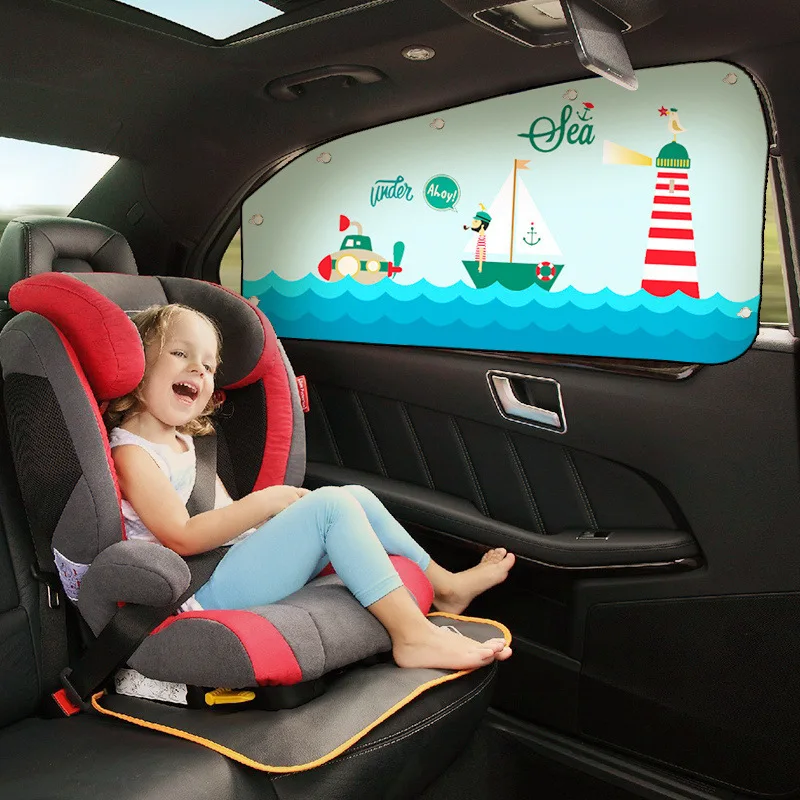 OHANEE детский мультяшный автомобильный солнцезащитный козырек Авто