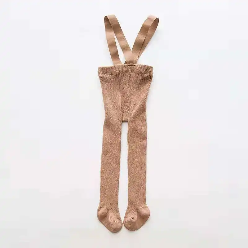 khaki Модные Штаны для новорожденных; детские колготки из хлопка с завышенной талией и перекрестным поясом; детские леггинсы; Штаны для маленьких мальчиков и девочек - Цвет: khaki